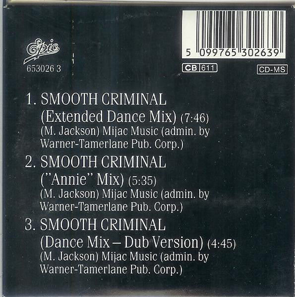 Smooth Criminal 3 Inch