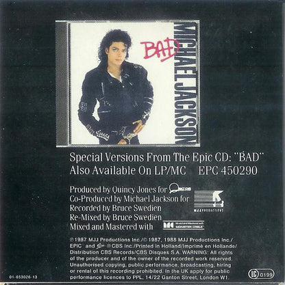 Smooth Criminal 3 Inch