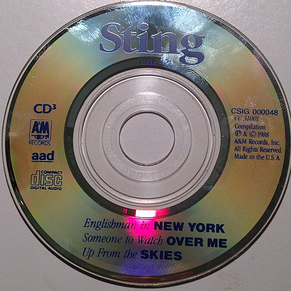 Englishman In New York 3 Inch
