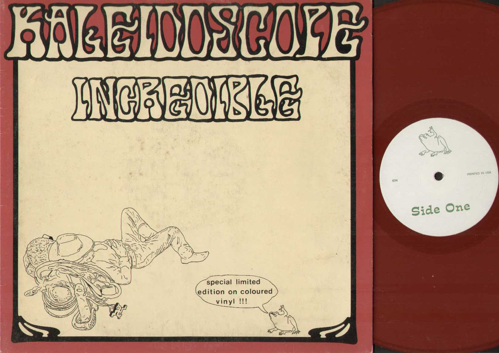 Incredible Limited Edition Red Vinyl