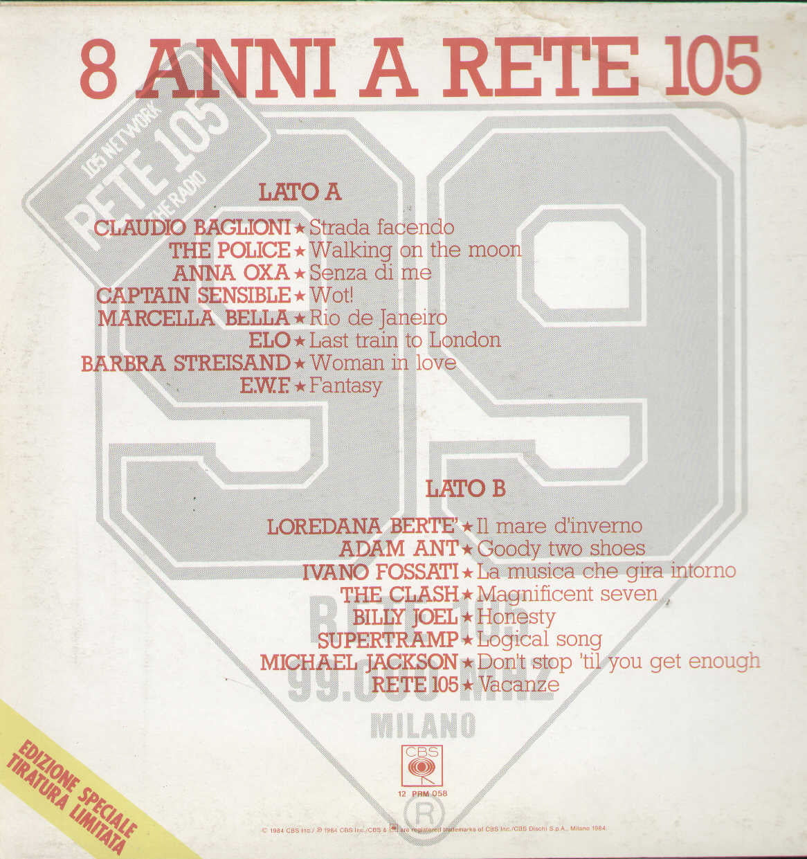 8 Anni A Rete 105