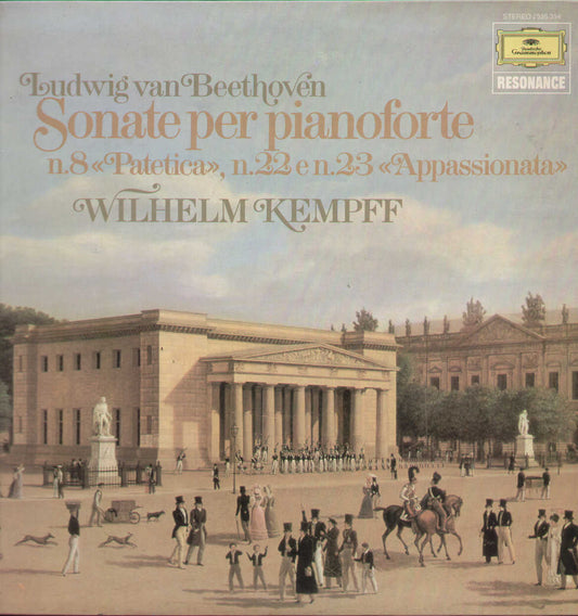 Sonate Per Pianoforte N.8 Patetica N.22 N.23 Appassionata