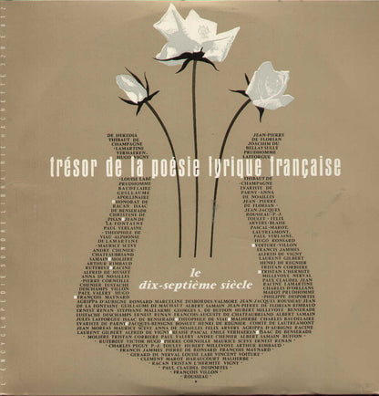 Tresor De La Poesie Lyrique Francaise