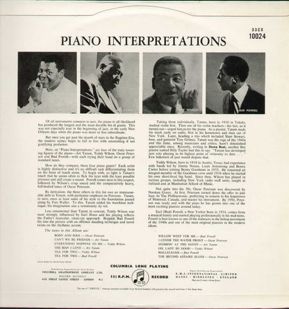 Piano Interpretations