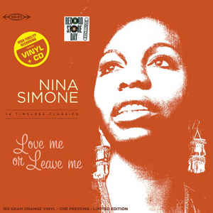 Love Me Or Leave Me Limited Edition Lp+Cd Rsd 2018