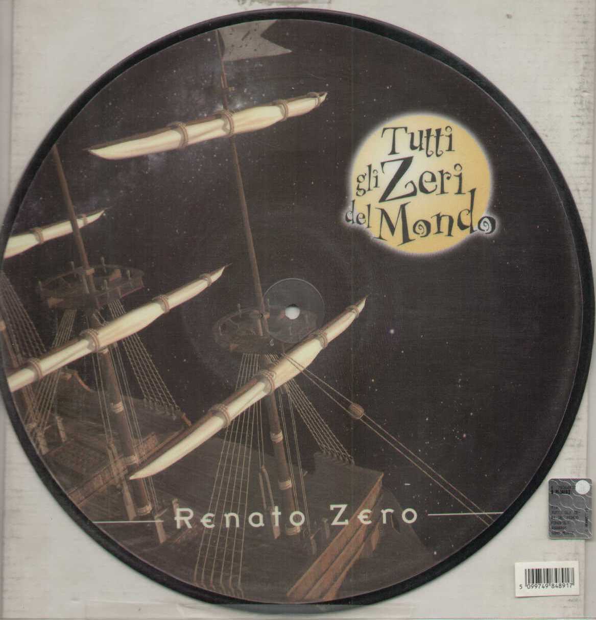 Tutti Gli Zeri Del Mondo Picture Disc Limited Edition