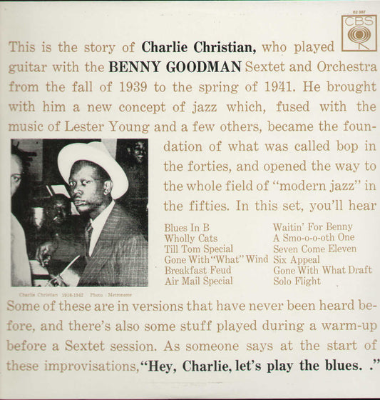Benny Goodman Sextet Et Orchestra