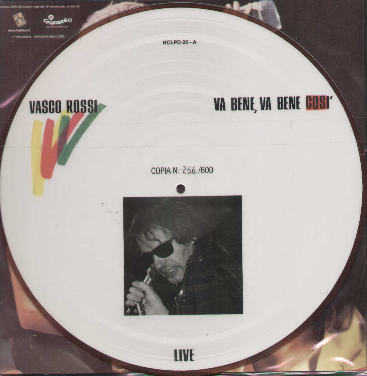 Va Bene Va Bene Cosi Picture Disc