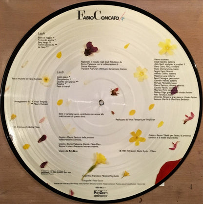 Fabio Concato Limited Edition Picture Disc