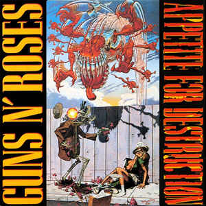 Appetite For Destruction Yellow Vinyl