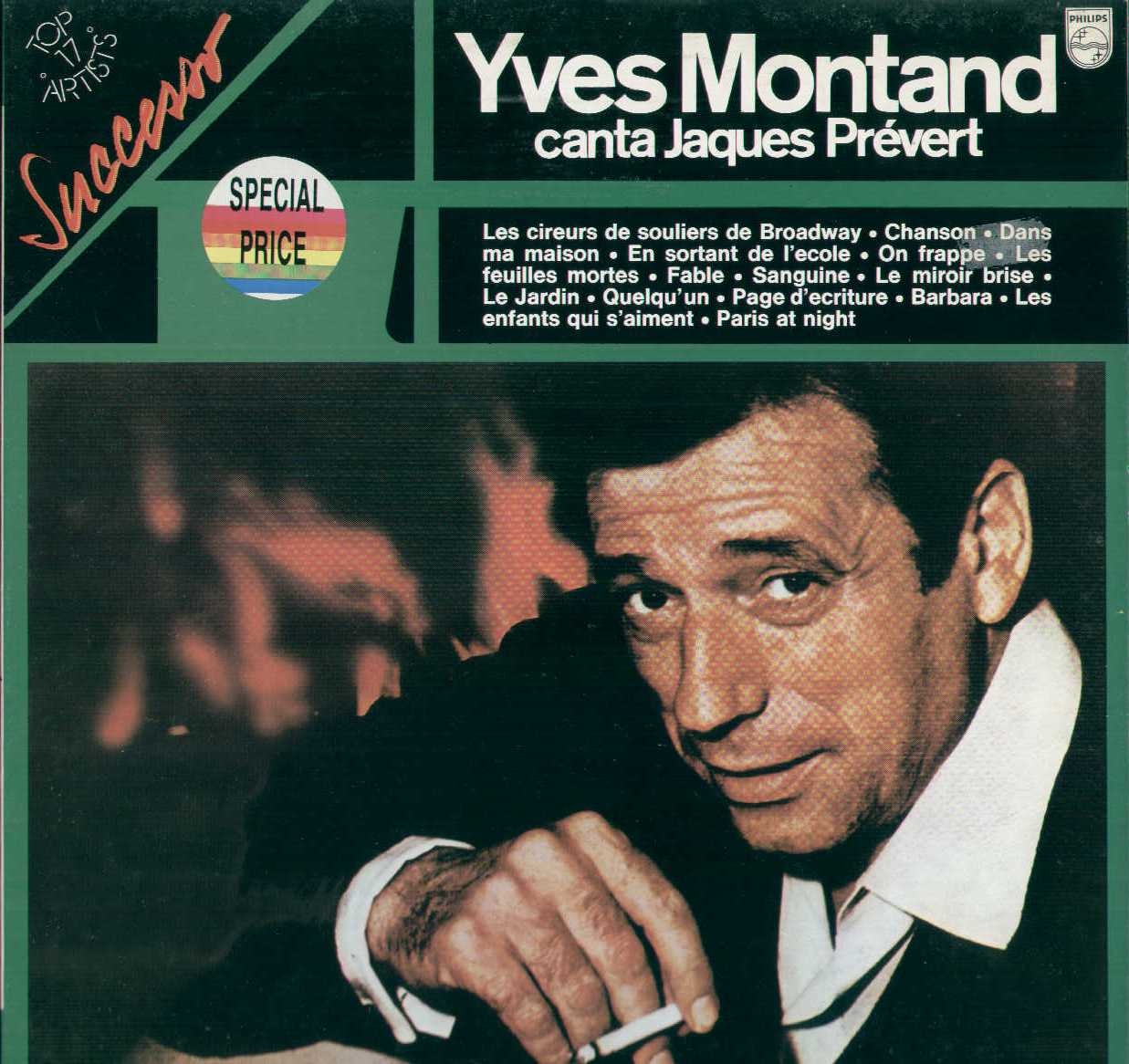 Yves Montand Canta Jacques Prevert