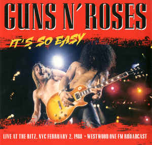 It's So Easy Live At The Ritz Nyc February 2 1988 ..Lmt Ed.