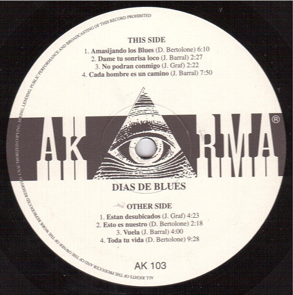 Días De Blues Ak103