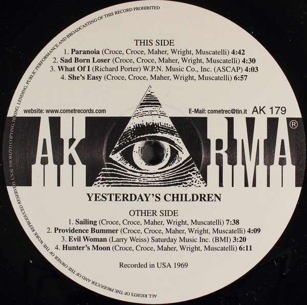 Yesterday's Children Ak179
