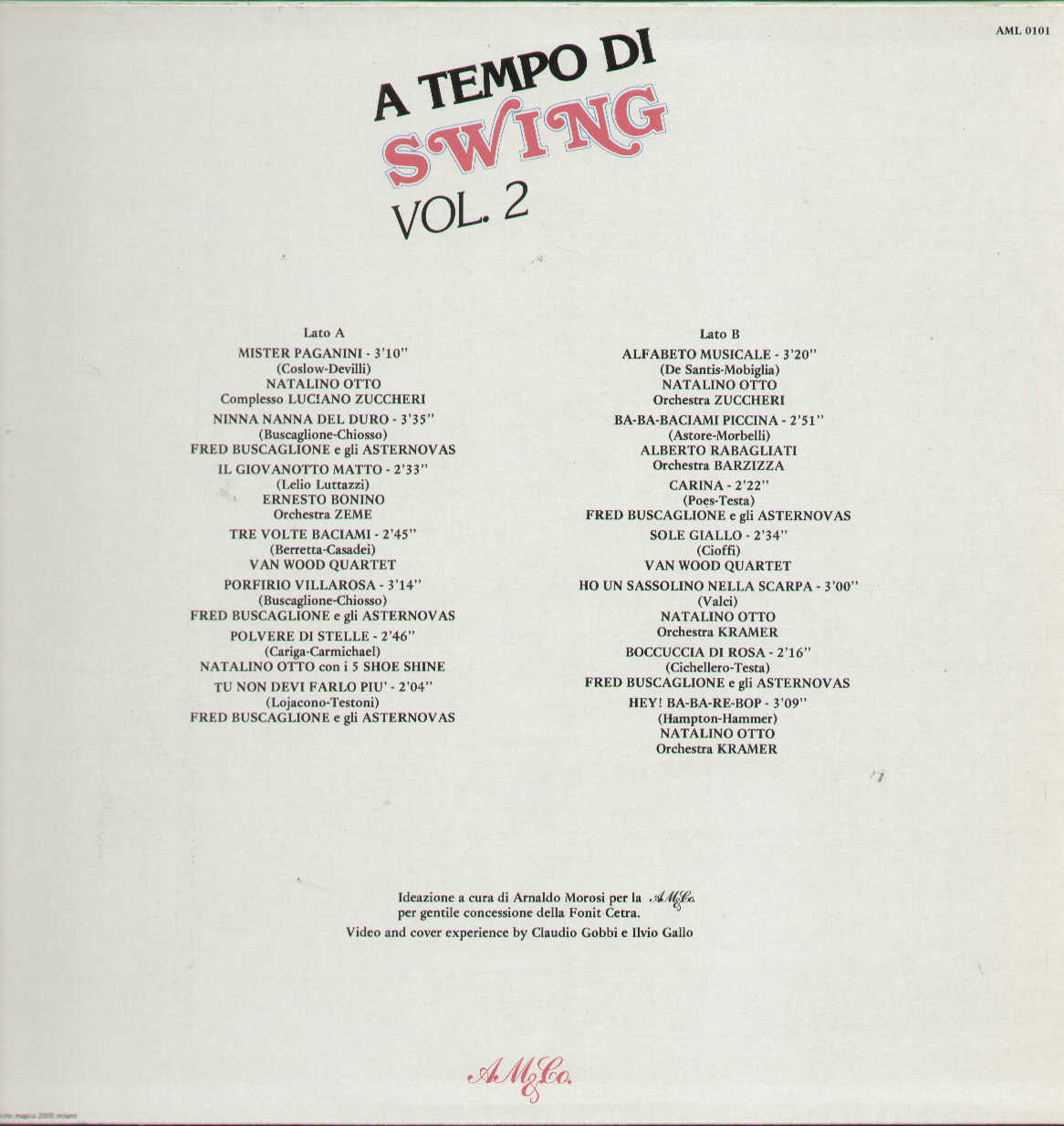 A Tempo Di Swing Vol 2