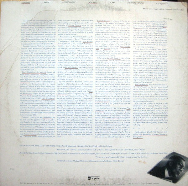 First Meditations For Quartet