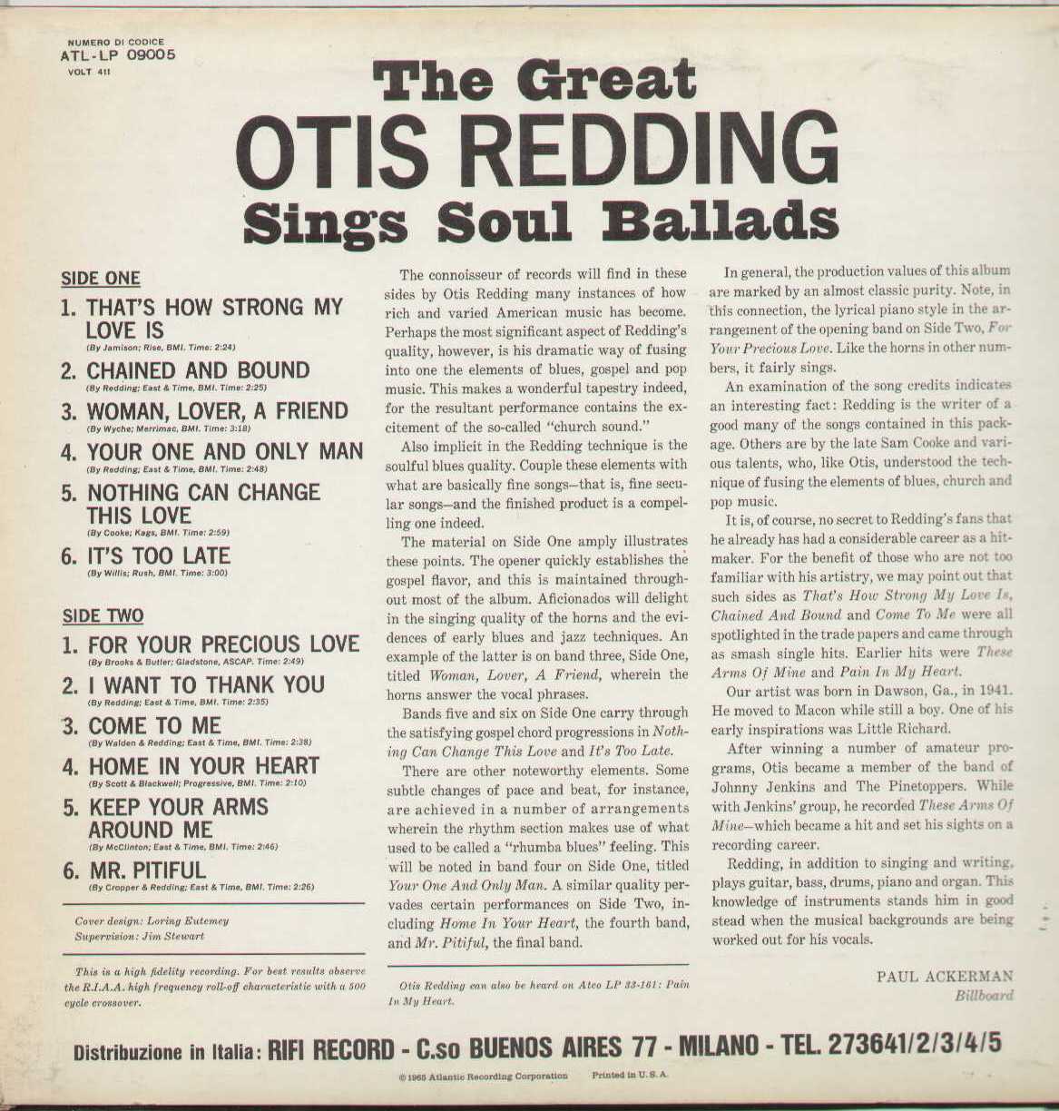 The Great Sings Soul Balalds