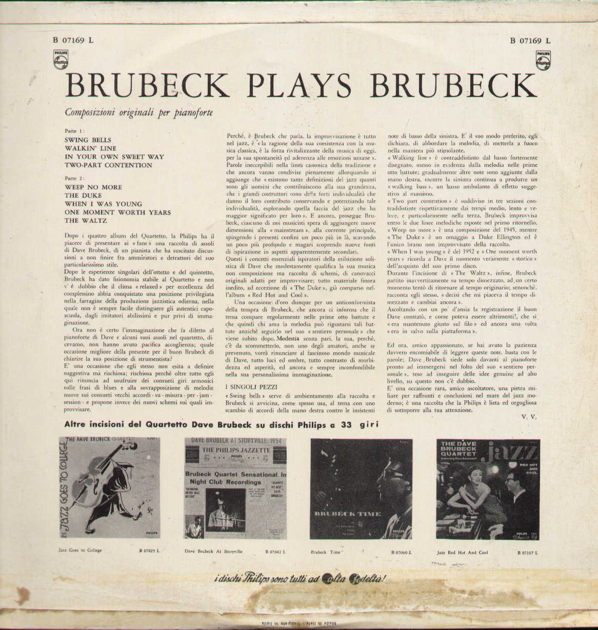 Brubeck Plays Brubeck