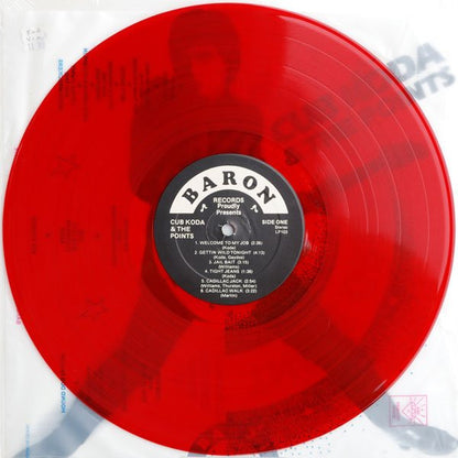 Cub Koda & The Points Baronlp103 Red Vinyl