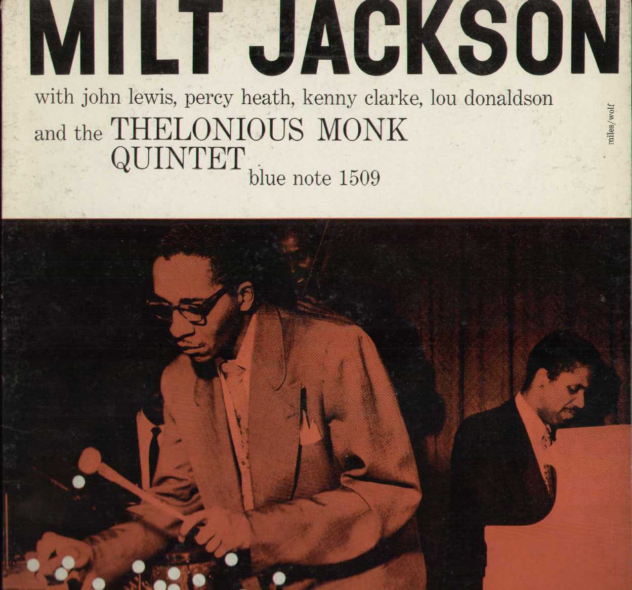 Milt Jackson With Thelonious Monk Quintet