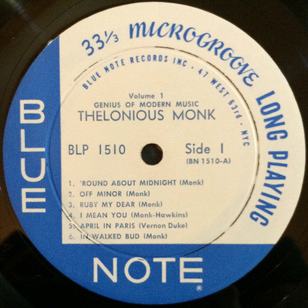 Genius Of Modern Music Volume 1
