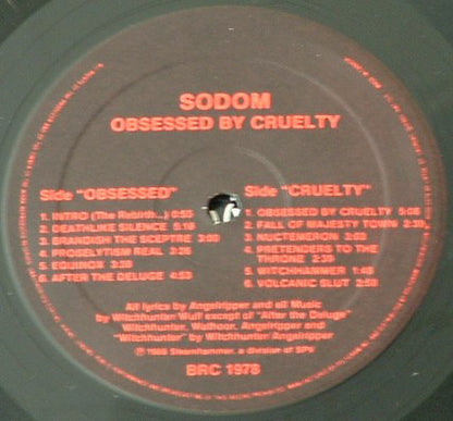 Obsessed By Cruelty