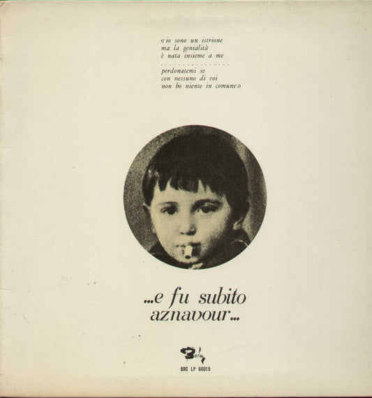 E Fu Subito Aznavour