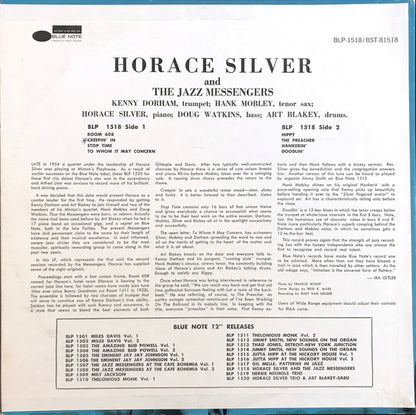 Horace Silver And The Jazz Messengers Bst81518