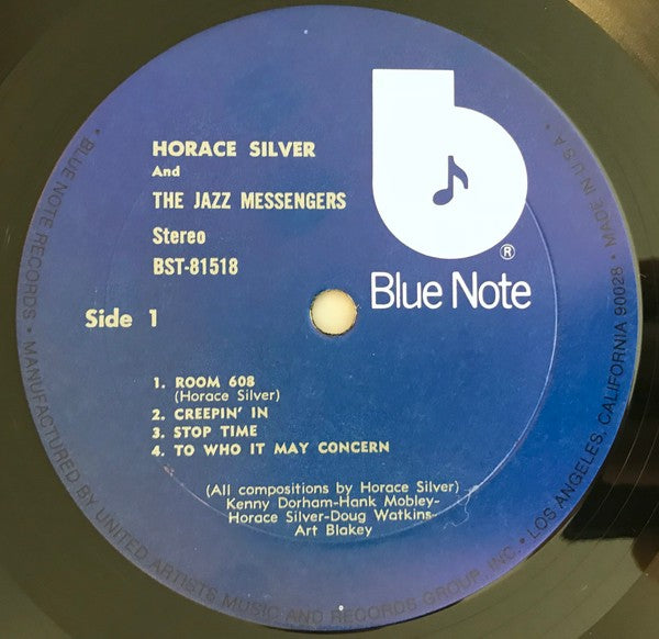 Horace Silver And The Jazz Messengers Bst81518