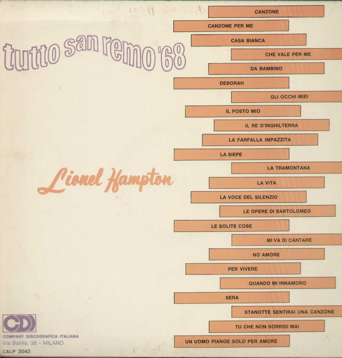 Tutto Sanremo 68