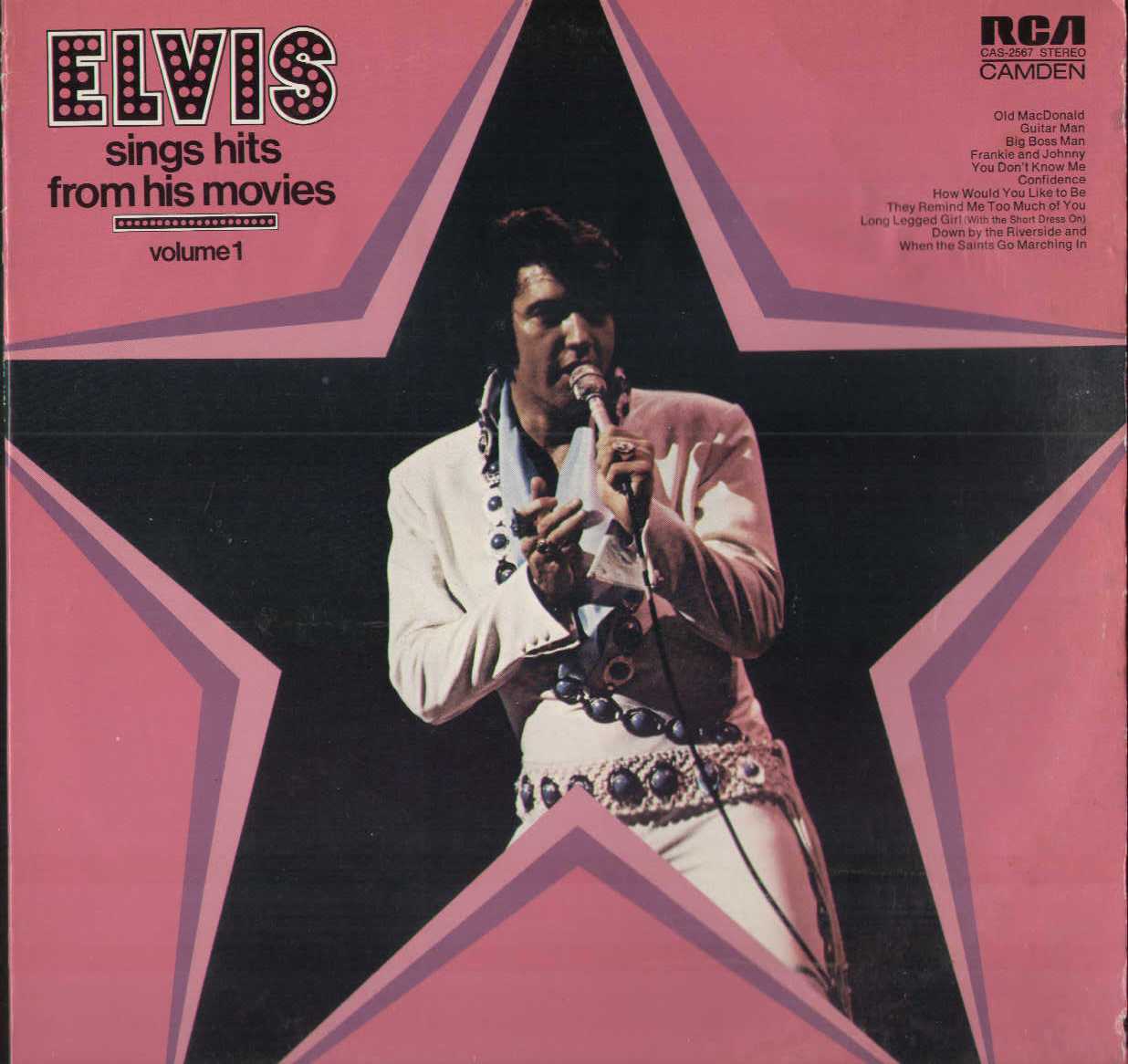 Sings Hits From His Movies Volume 1