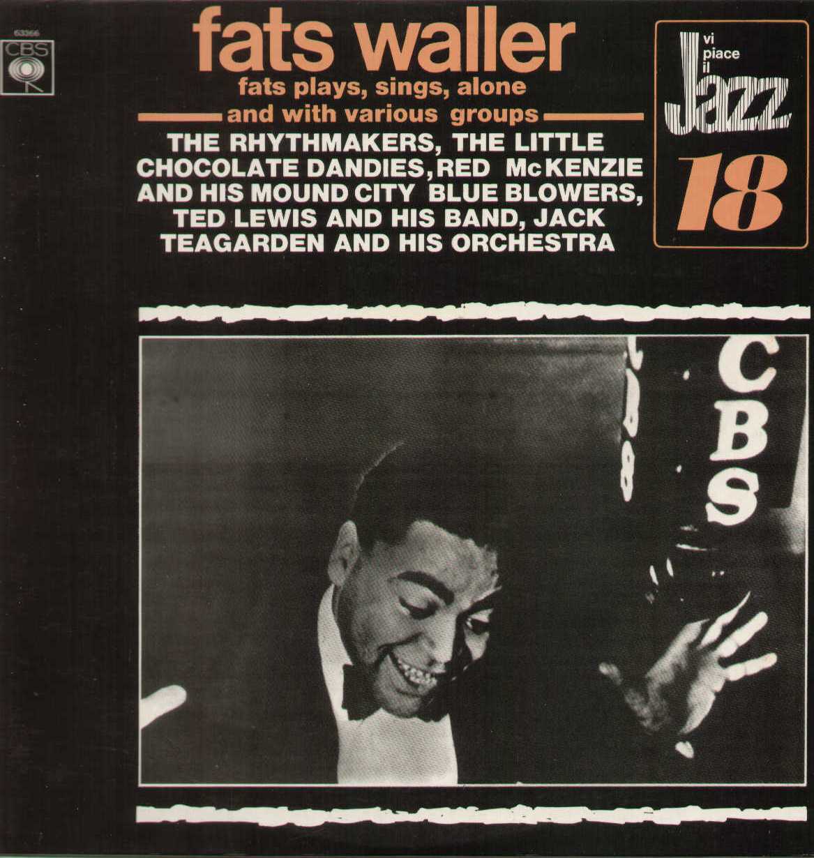 Fats Plays Sings Alone And With Various Groups