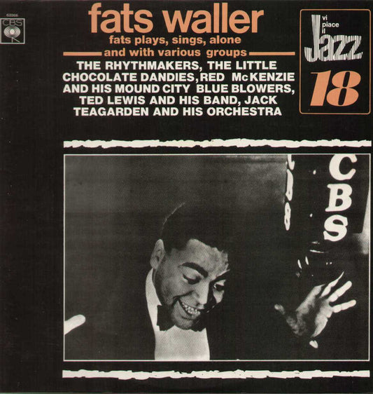 Fats Plays Sings Alone And With Various Groups