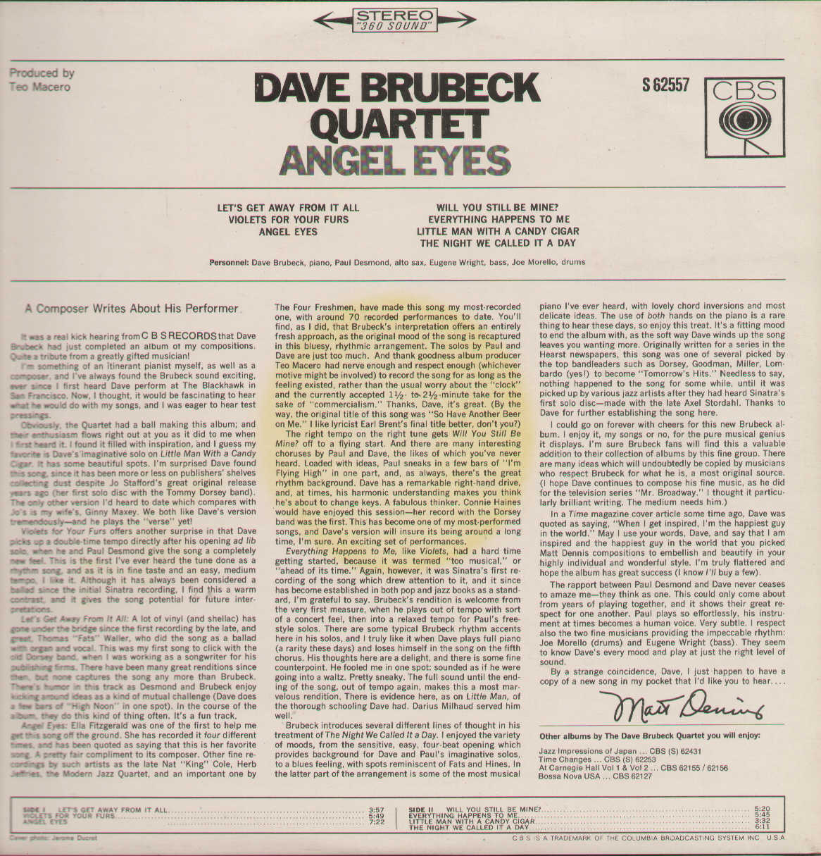Angel Eyes