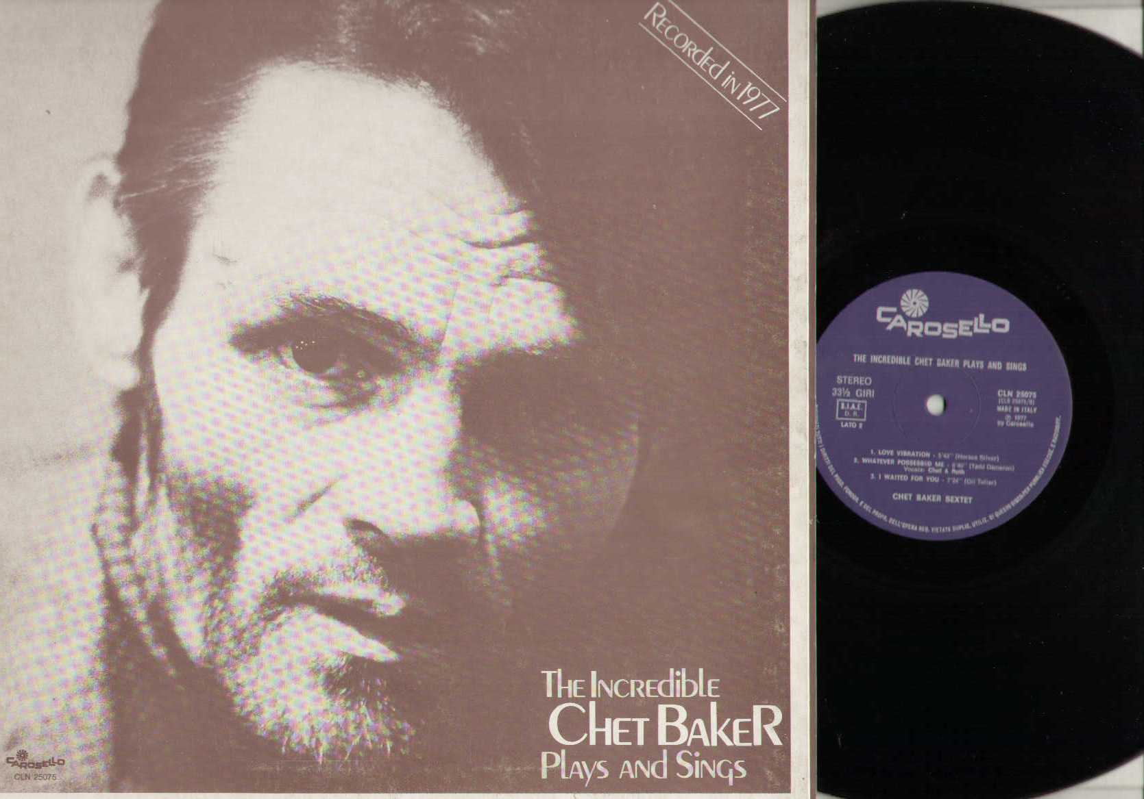 The Incredible Chet Baker Plays And Sings