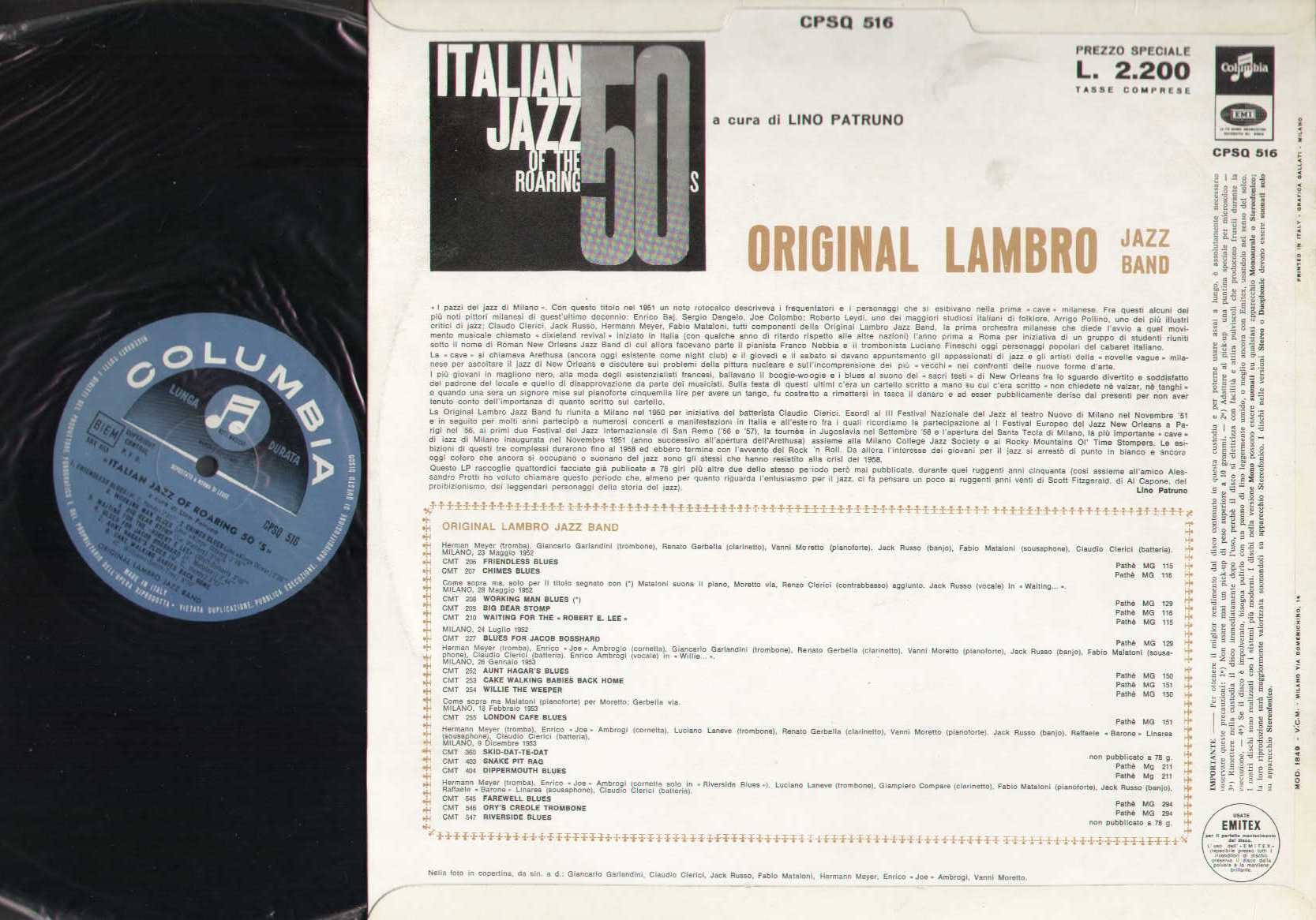 Original Lambro Jazz Band