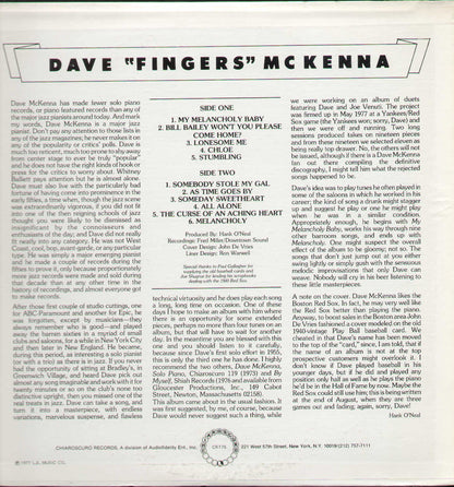 Dave Fingers Mckenna