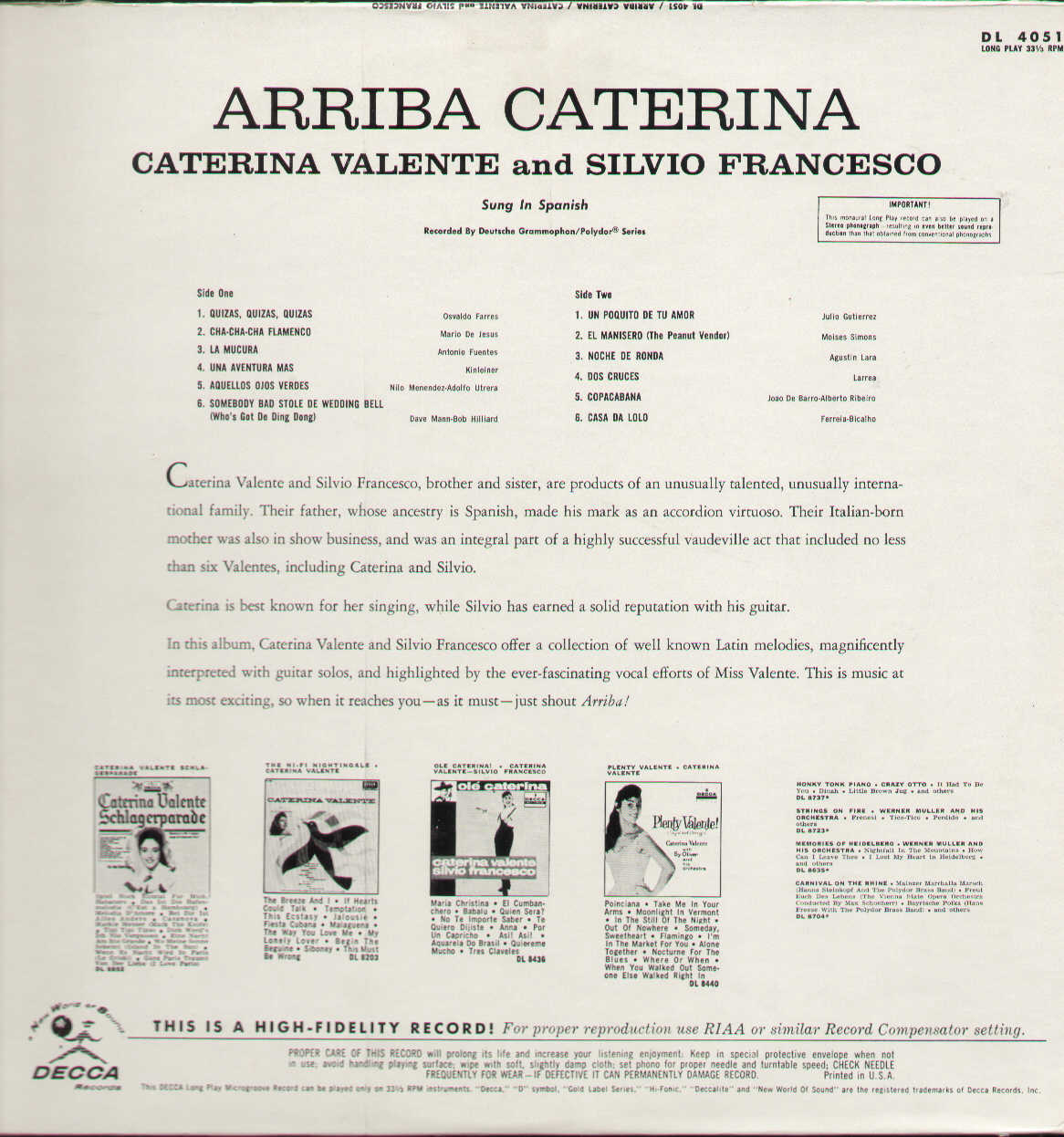 Arriba Caterina
