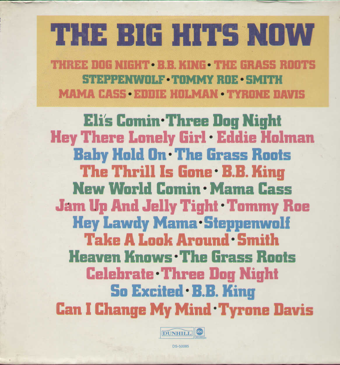 The Big Hits Now