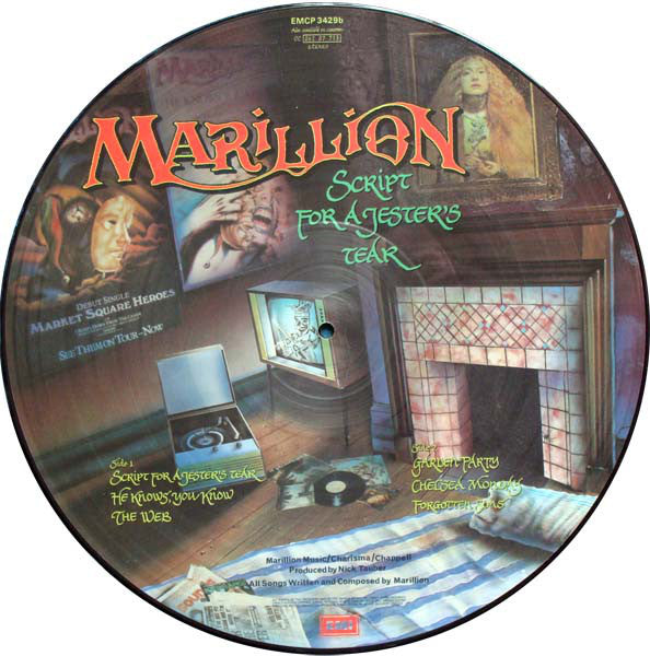 Script For A Jester's Tear Picture Disc