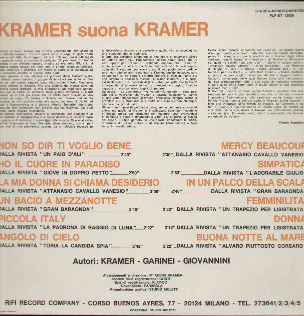 Kramer Suona Kramer