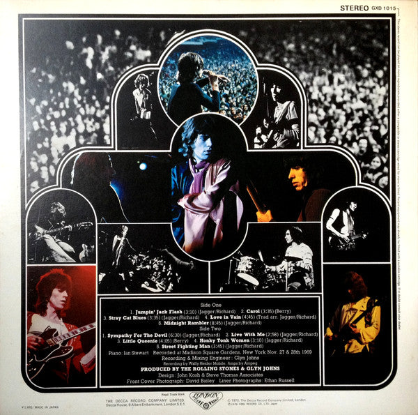 Get Yer Ya Ya's Out The Rolling Stones In Concert Japan