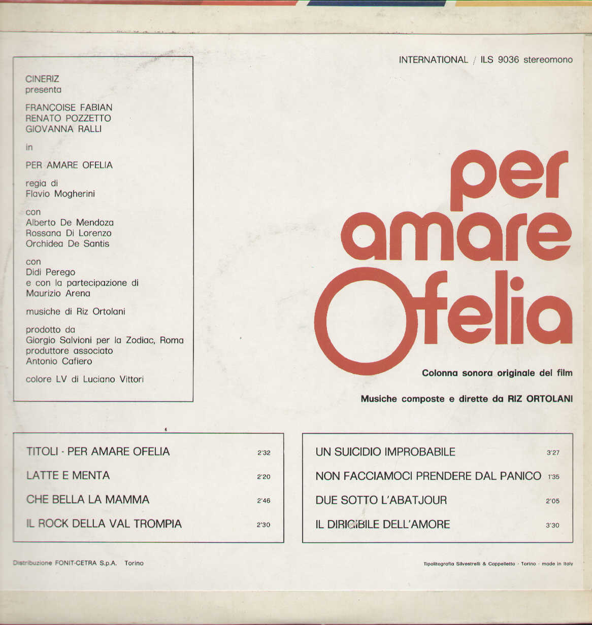 Per Amare Ofelia