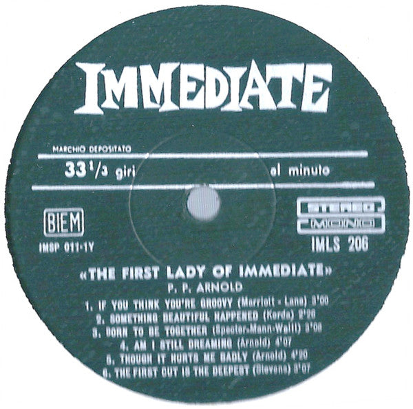 The First Lady Of Immediate