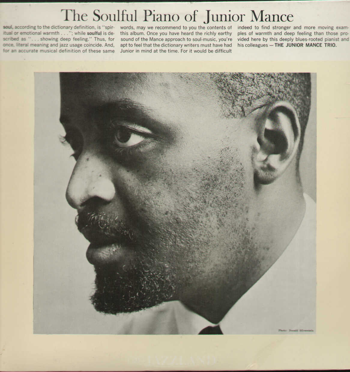 The Soulful Piano Of Junior Mance