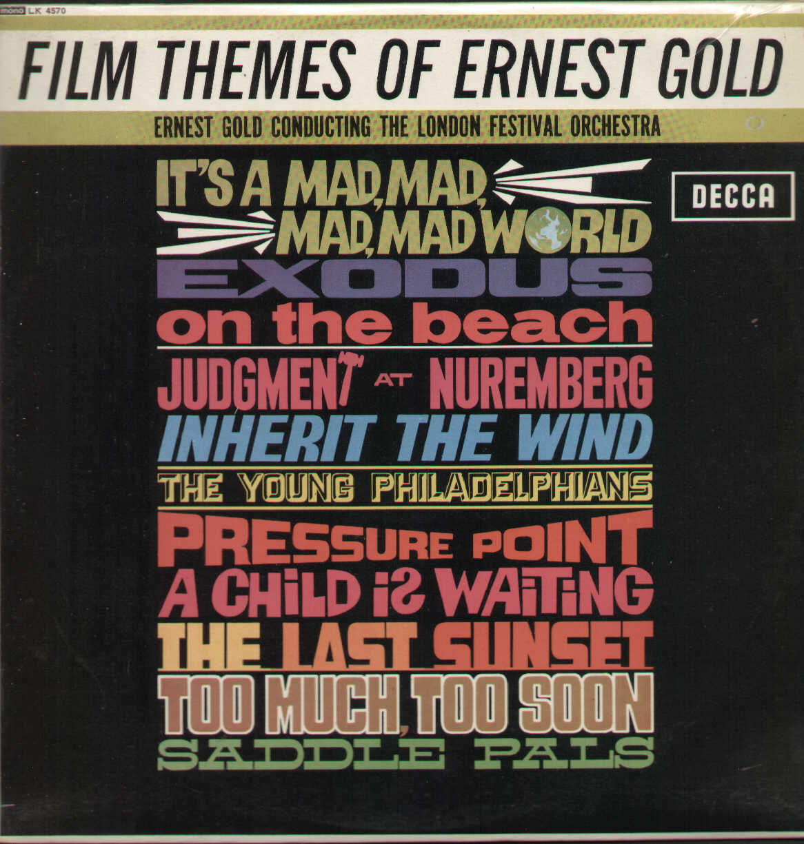 Film Themes Of Ernest Gold