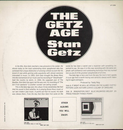 Stan Getz Age