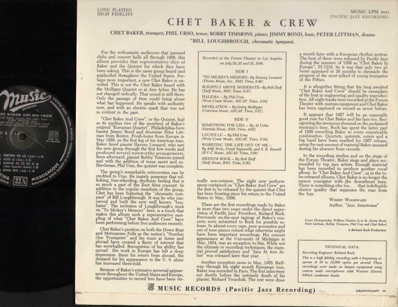 Chet Baker & Crew