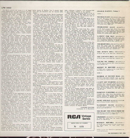 Charlie Barnet Vol.1
