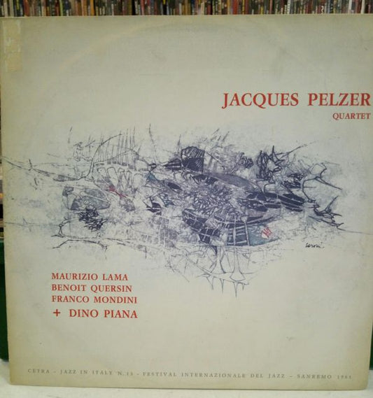 Jacques Pelzer Quartet Lp Dino Piana